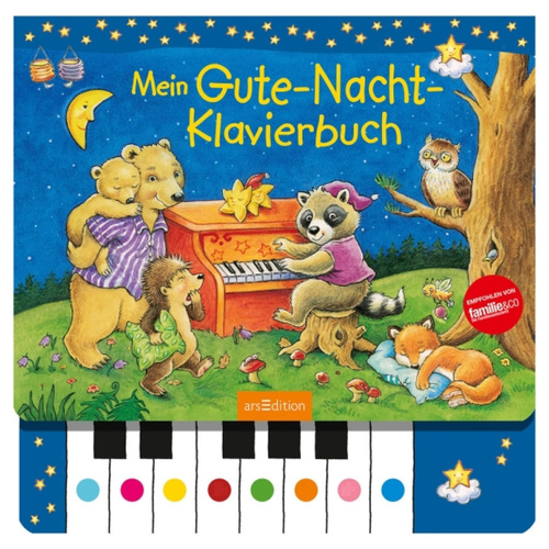 ARS Edition Mein Gute-Nacht-Klavierbuch ISBN-Nr.=978-3-8458-2565-6 Seitenanzahl: 22 Seiten