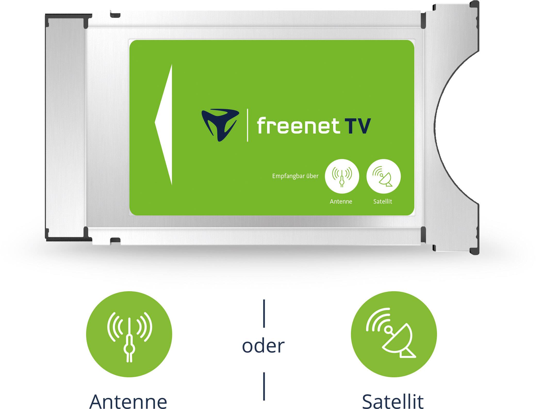freenet TV CI+ Modul 6 Mon. DVB-T2, SAT inkl. 6 Monate maxdome