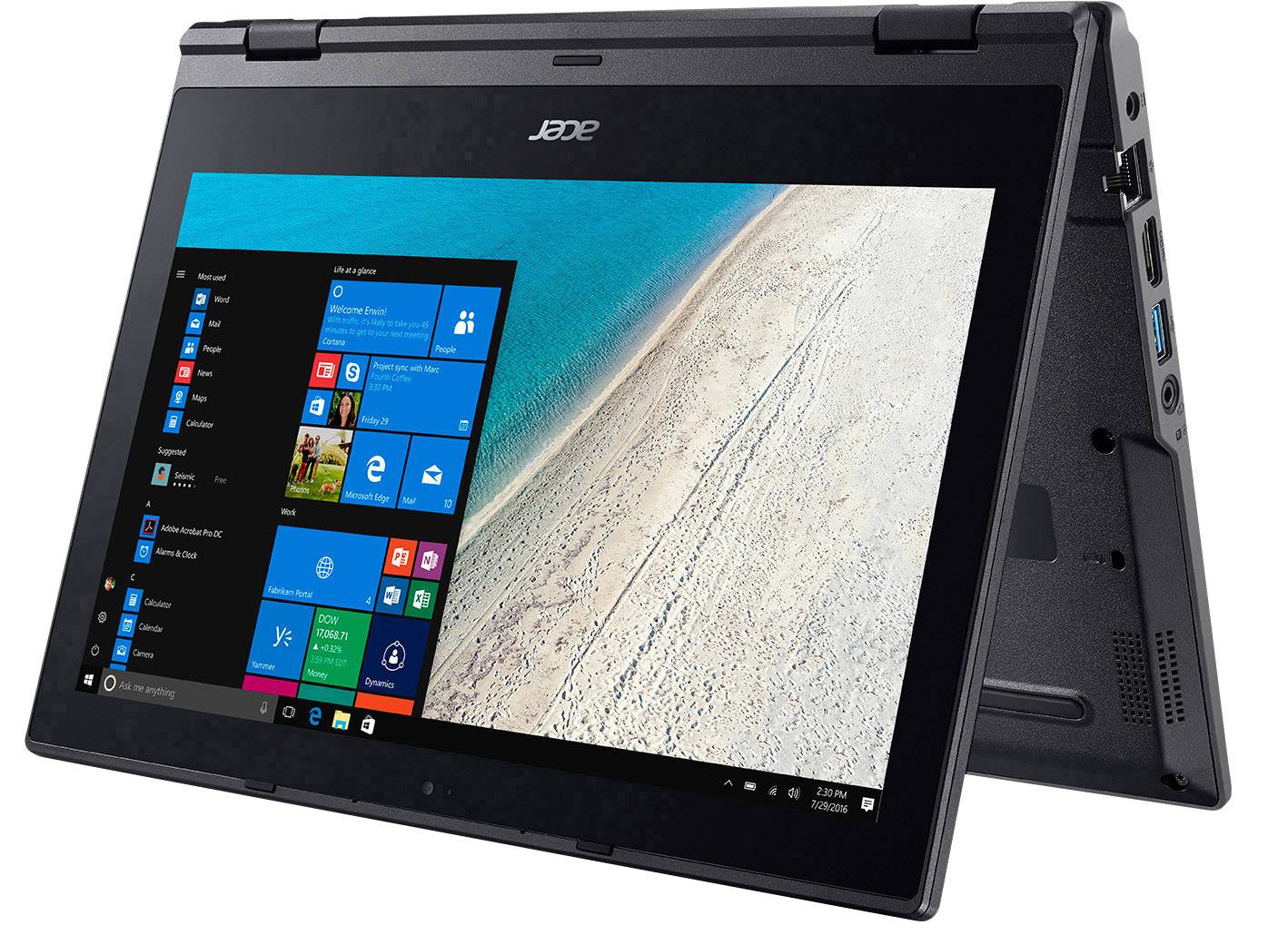 Acer TravelMate TMB118-G2-RN-P5WE 29.5cm (11.6 Zoll) Notebook Intel® Pentium® Silver N5000 8GB 256GB SSD Intel UHD Graphics 605