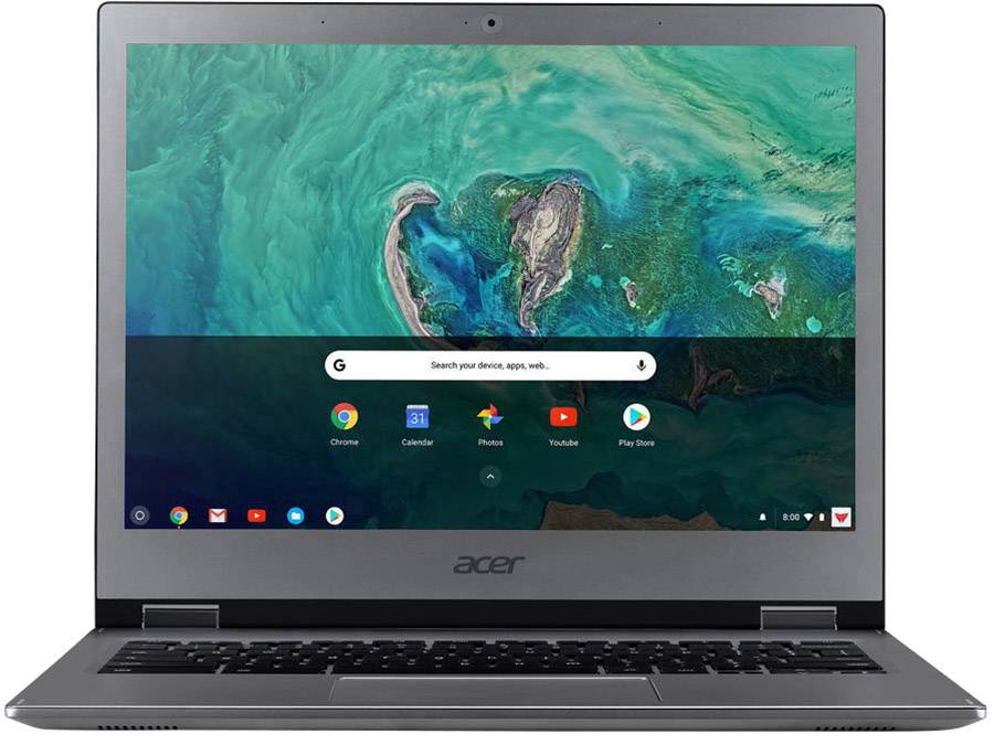 Acer Chromebook 13 CB713 33.8 cm (13.3 Zoll) QHD Intel® Core™ i5 i5-8250U 16 GB RAM 64 GB eMMC Intel UHD Graphics 620 Chrome OS Anthrazit NX.H1