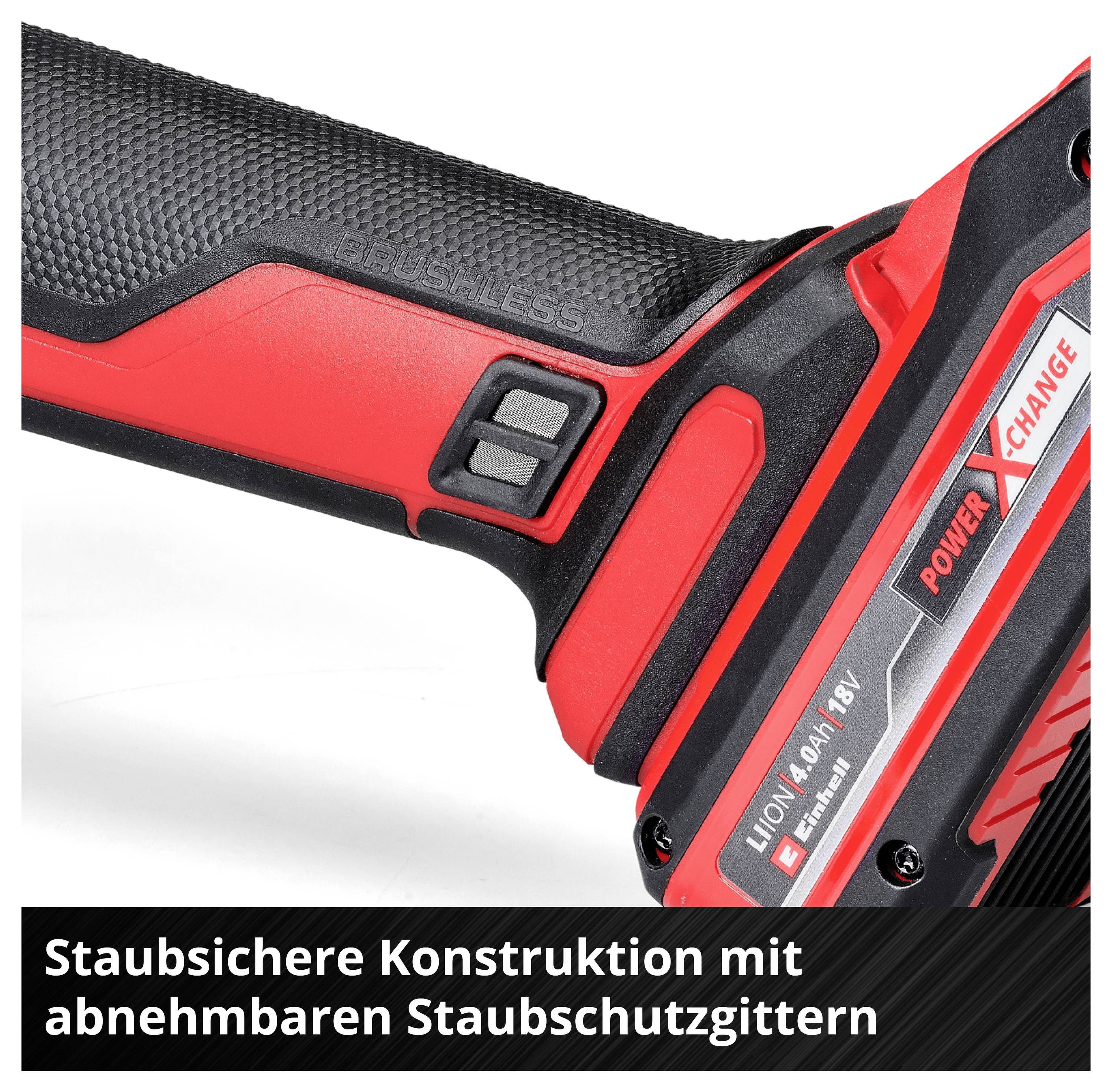 Einhell Professional AXXIO 18/125 4431140 Akku-Winkelschleifer 125mm ohne Akku, ohne Ladegerät 18V
