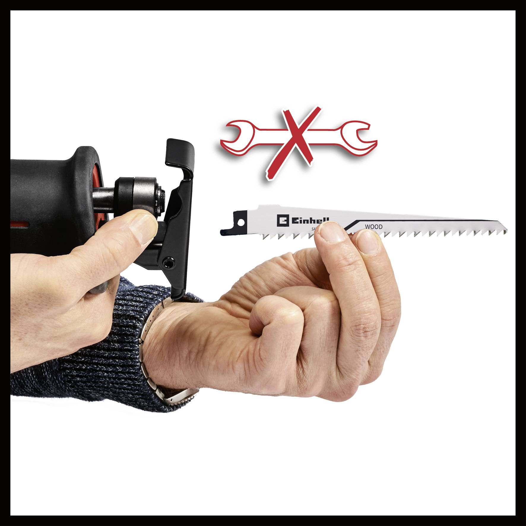 Einhell TE-AP 750 E Säbelsäge 4326170 mit Zubehör 750W