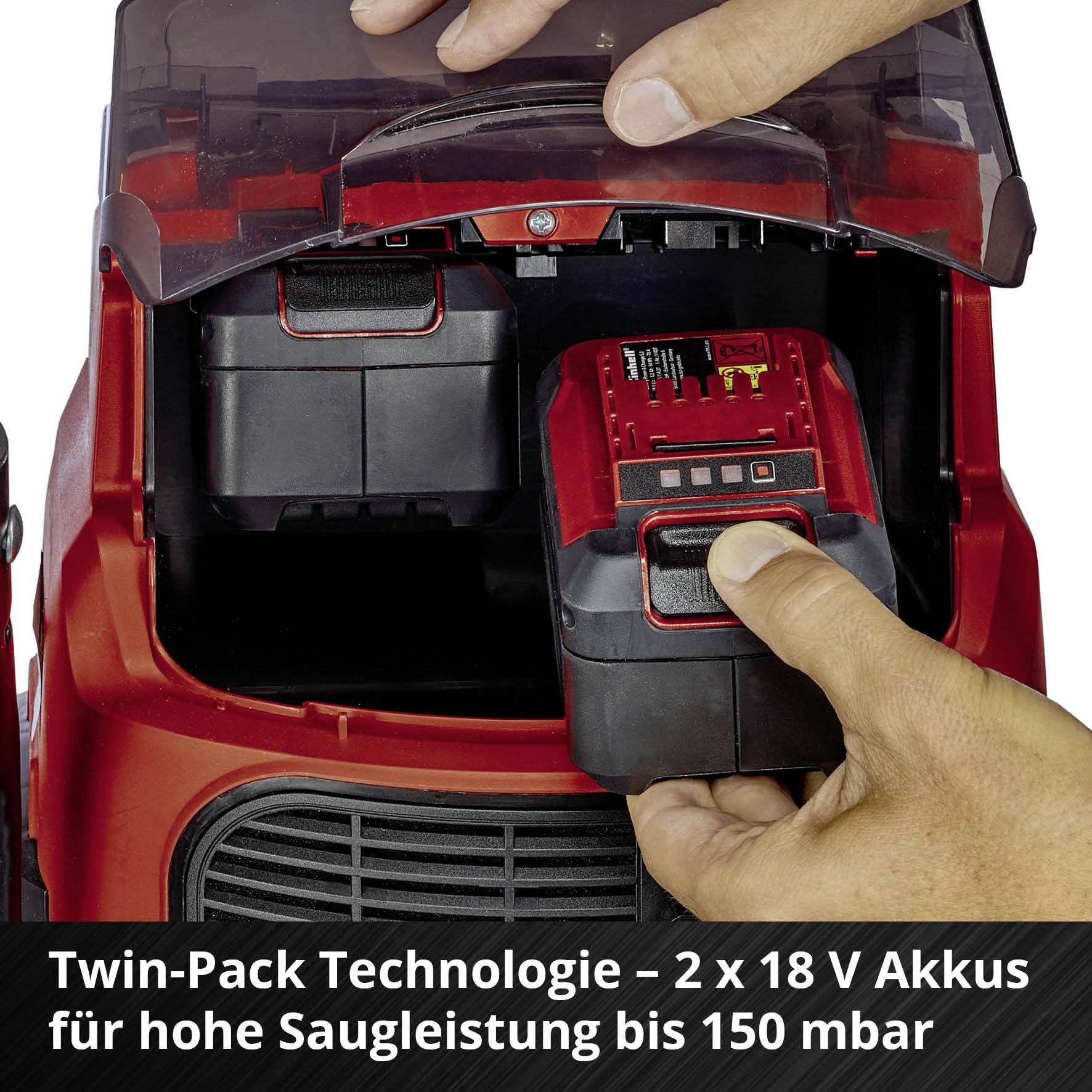 Einhell Power X-Change TE-VC 36/30 Li S-Solo 2347140 Nass-/Trockensauger 30l ohne Akku