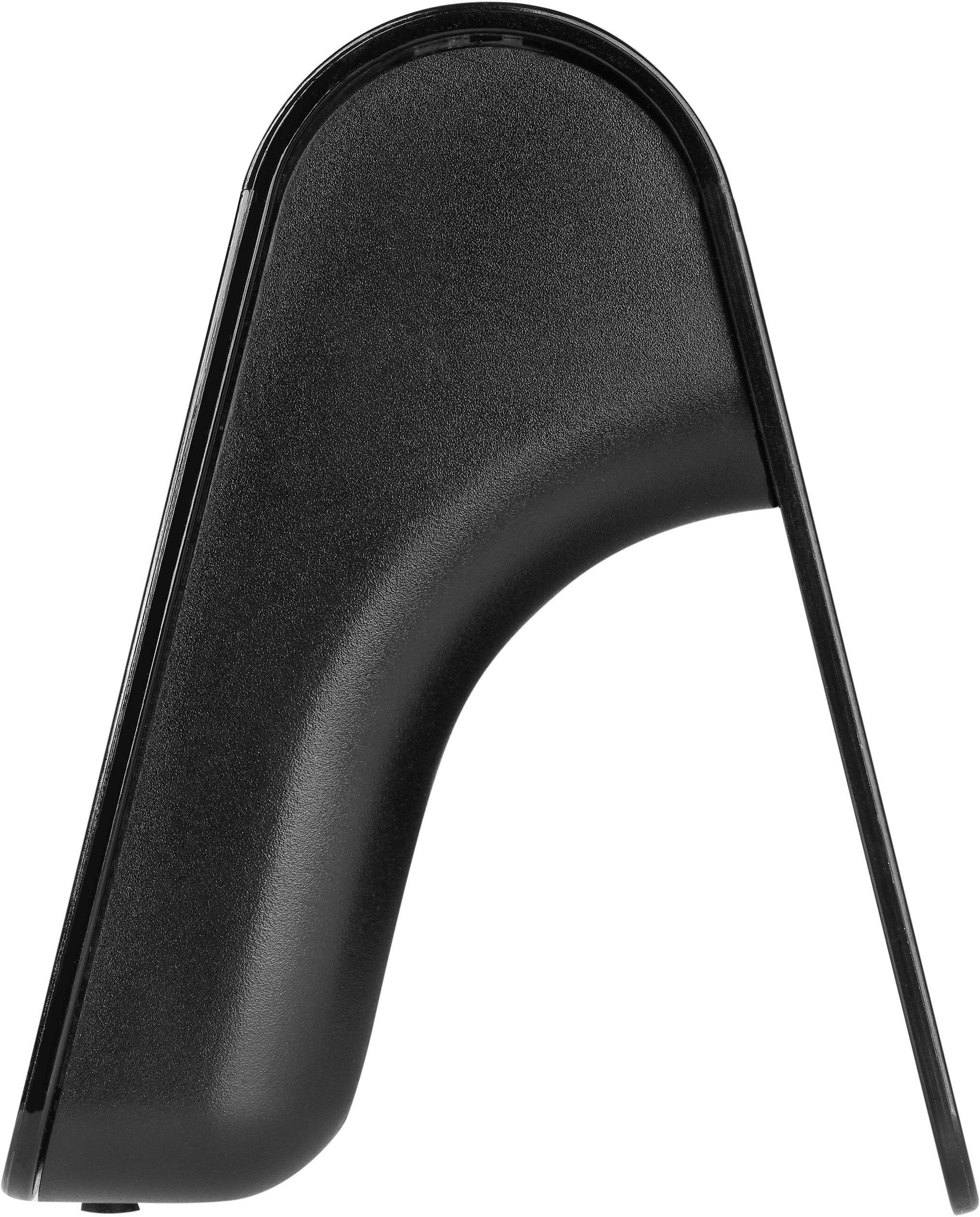 TFA Dostmann 60.2543.05 Funk Wecker Schwarz Alarmzeiten 1 Großes Display