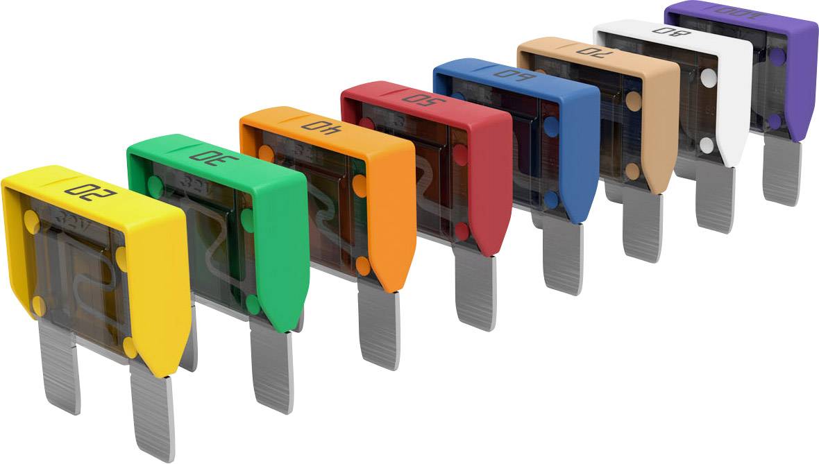 MTA Automotive M8COMPACT 40A 06.10040 Maxi Flachsicherung 40A Orange