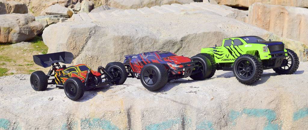 Absima AB3.4 Brushed 1:10 RC Modellauto Elektro Buggy Allradantrieb (4WD) RtR 2,4 GHz