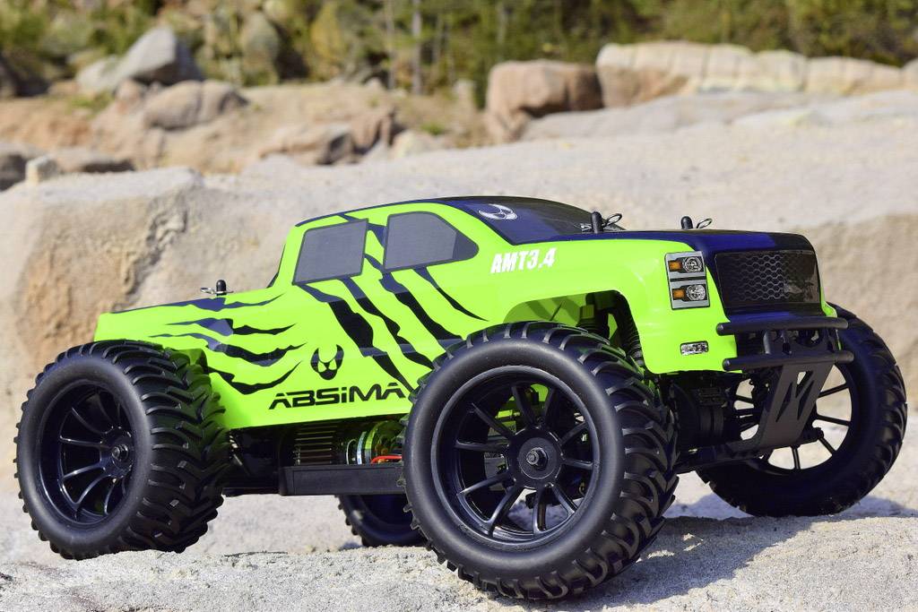 Absima AMT3.4 Brushed 1:10 RC Modellauto Elektro Monstertruck ...