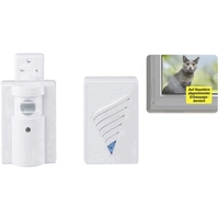 Heidemann Funkgong Komplett-Set für Haustiere, mit Bewegungsmelder 70829 HX Pet Heidemann Funkgong Komplett-Set für Haustiere, mit Bewegungsmelder 70829 HX Pet