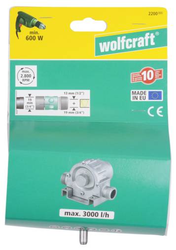 Wolfcraft 2200000 Bohrmaschinenpumpe 1St.