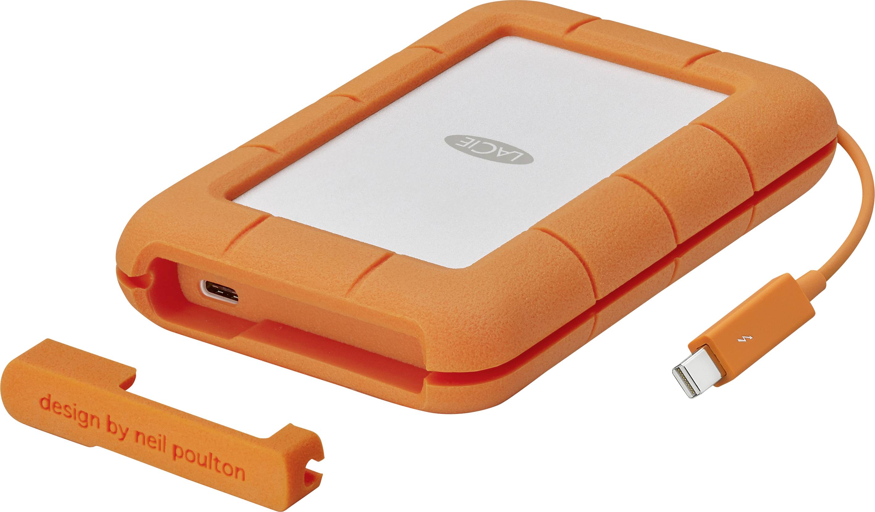 LaCie Rugged 5 TB Externe Festplatte 6.35 cm (2.5 Zoll) USB-C® (USB 3.2 Gen 1) Silber STFR5000800