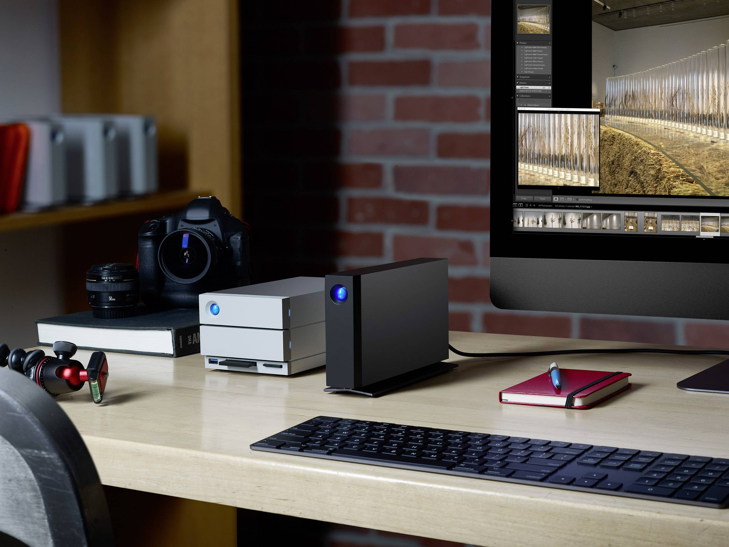 LaCie d2 Professional 4 TB Externe Festplatte 8.9 cm (3.5 Zoll) USB-C® (USB 3.2 Gen 2) Schwarz STHA4000800