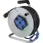 AS Schwabe 10411 Kabeltrommel 25.00m Schwarz Schutzkontakt-Stecker AS Schwabe 10411 Kabeltrommel 25.00m Schwarz Schutzkontakt-Stecker