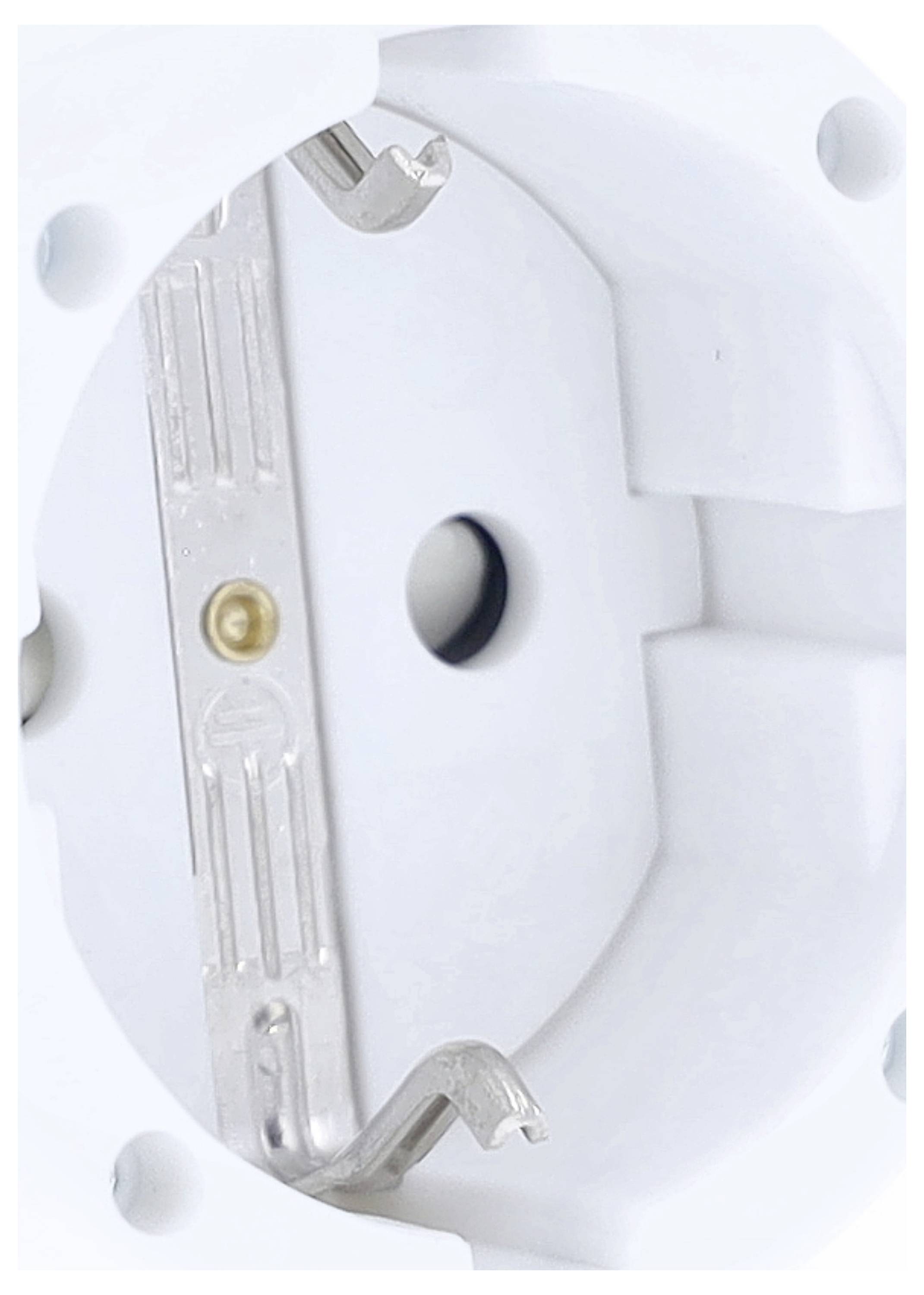 AS Schwabe 62224 Schutzkontaktkupplung PVC 230 V Weiß