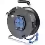 AS Schwabe 10212 Kabeltrommel 50.00m Schwarz Schutzkontakt-Stecker AS Schwabe 10212 Kabeltrommel 50.00m Schwarz Schutzkontakt-Stecker