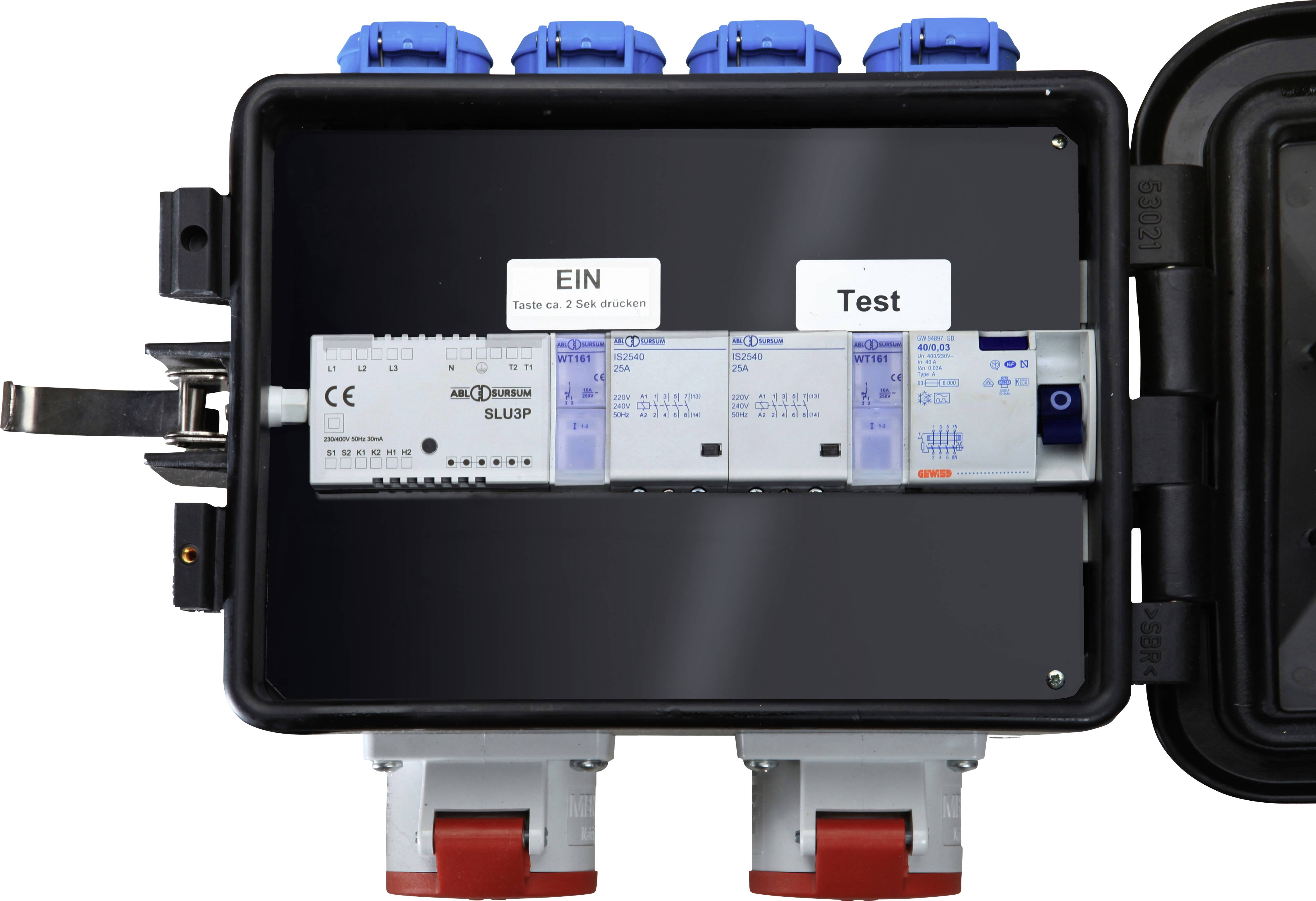 AS Schwabe CEE Stromverteiler 45416 45416 400V 16A