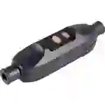 AS Schwabe 45223 Personenschutz-Zwischenstecker PRCD 230V Schwarz IP66 AS Schwabe 45223 Personenschutz-Zwischenstecker PRCD 230V Schwarz IP66