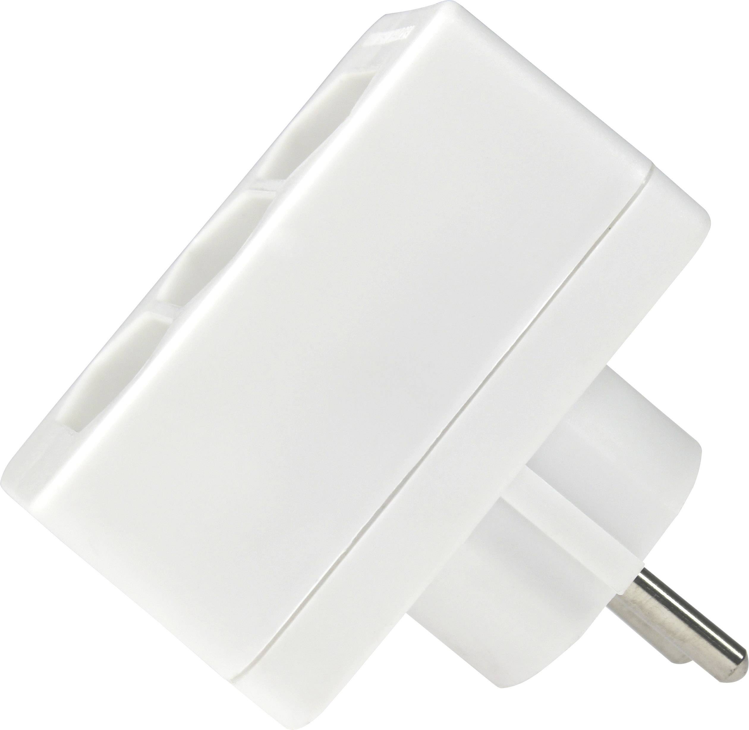 AS Schwabe 48311 Steckdosen-Verteiler Weiß