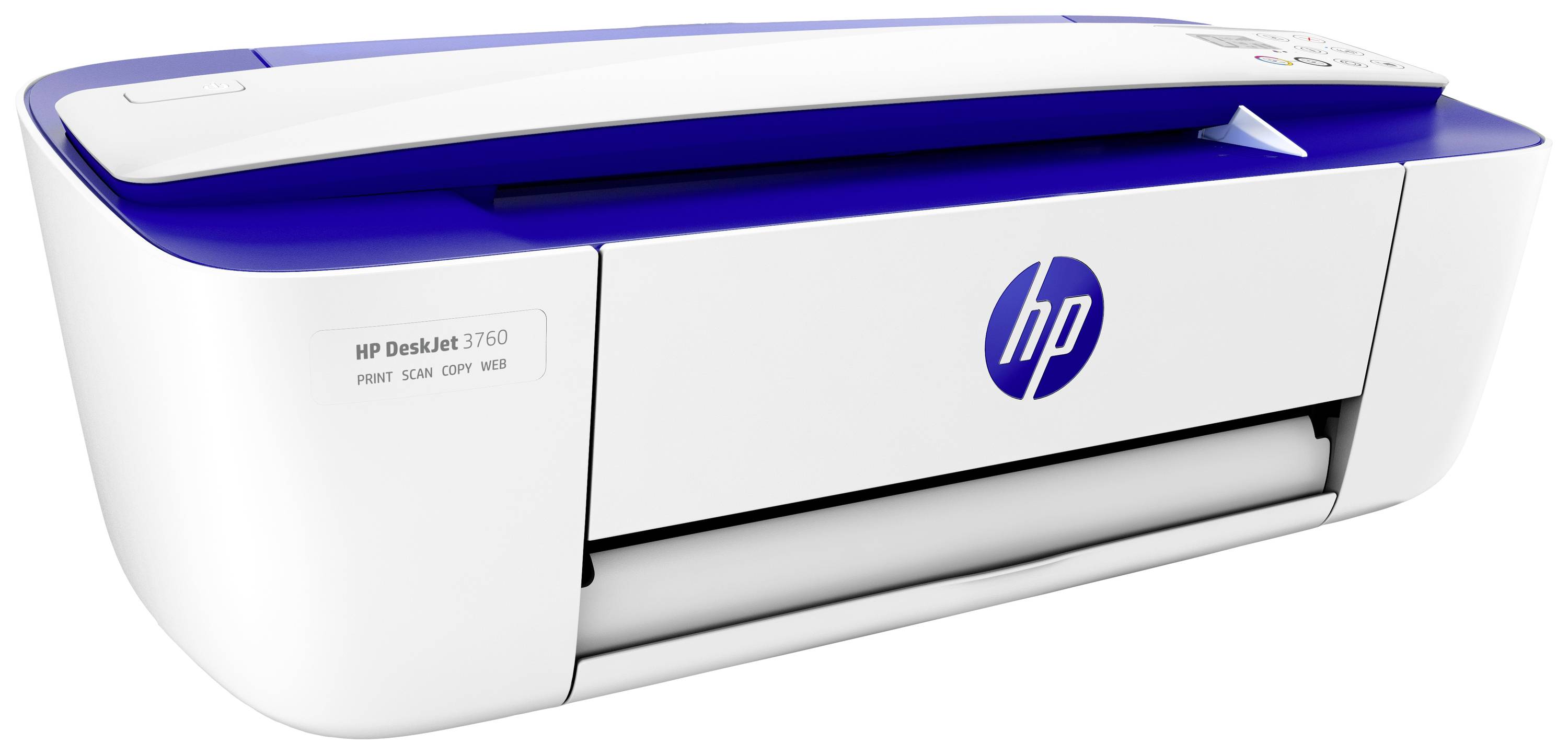 HP Deskjet 3760 All-in-One Farb Tintenstrahl Multifunktionsdrucker A4 Instant Ink, WLAN, ADF