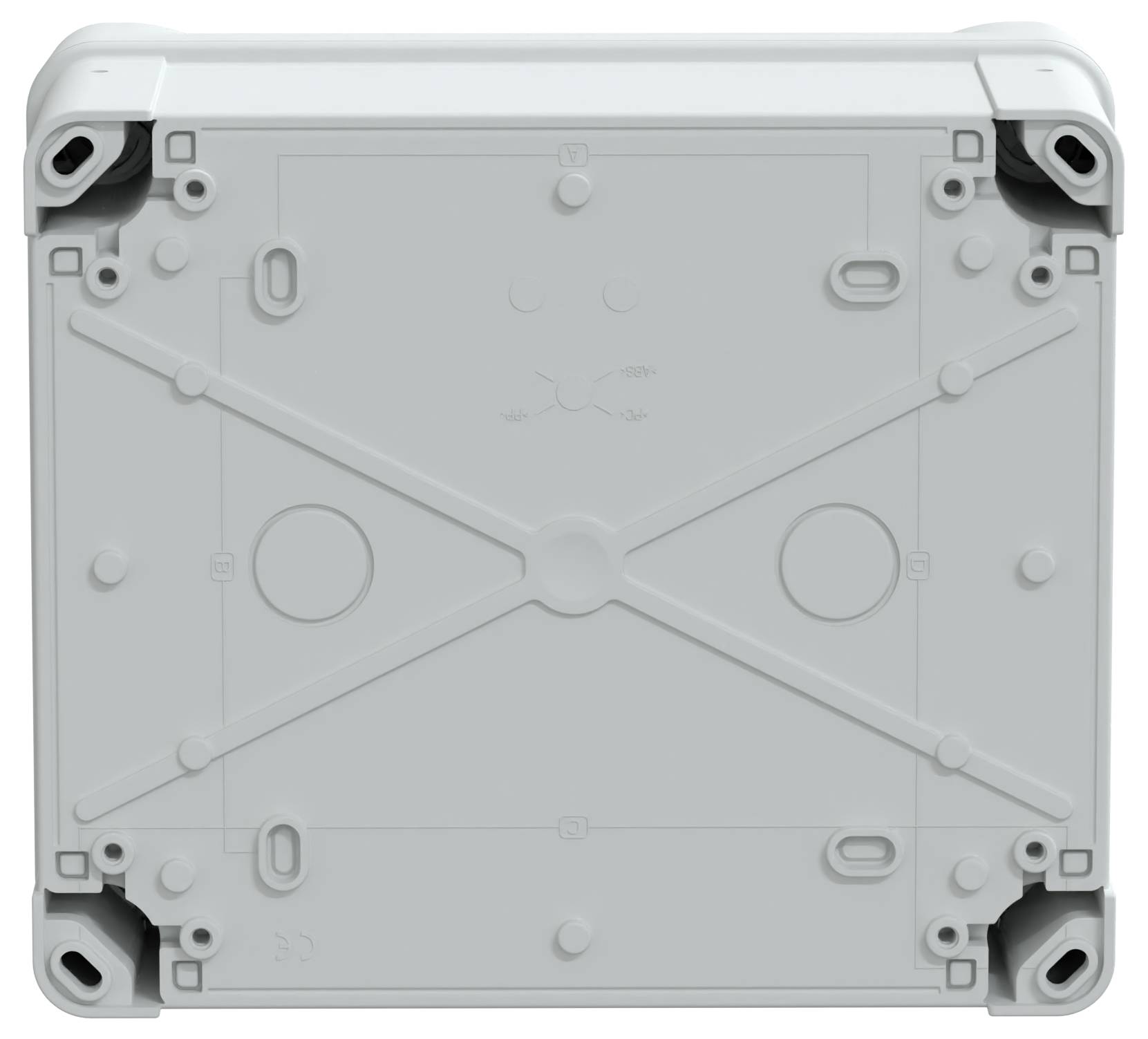 Schneider Electric PanelSeT TBS NSYTBS191610H Wand-Gehäuse 164 x 193 x 105 ABS Lichtgrau (RAL 7035) 1St.