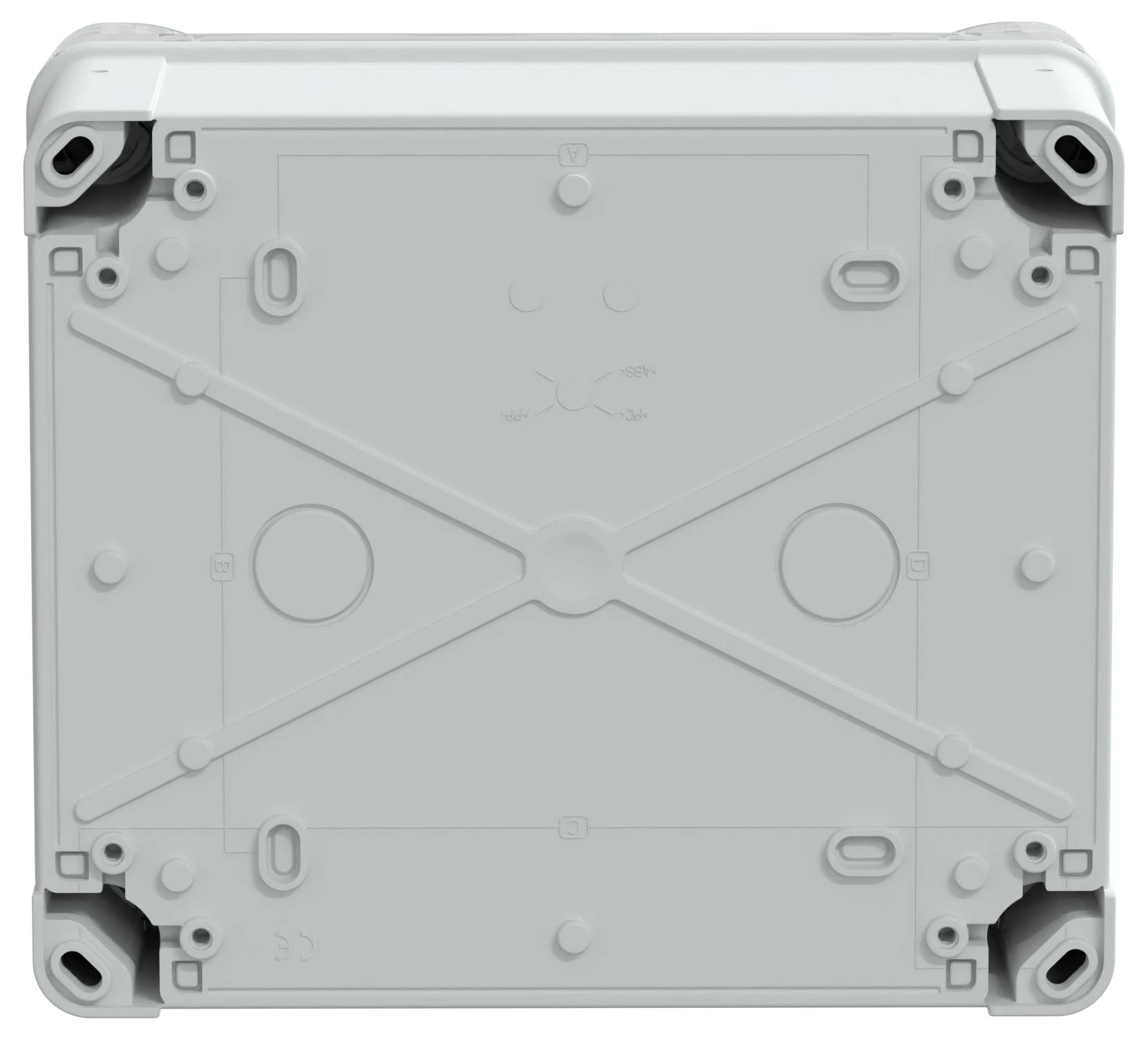 Schneider Electric PanelSeT TBS NSYTBS191610HT Wand-Gehäuse 164 x 192 x 105 ABS Lichtgrau (RAL 7035) 1St.