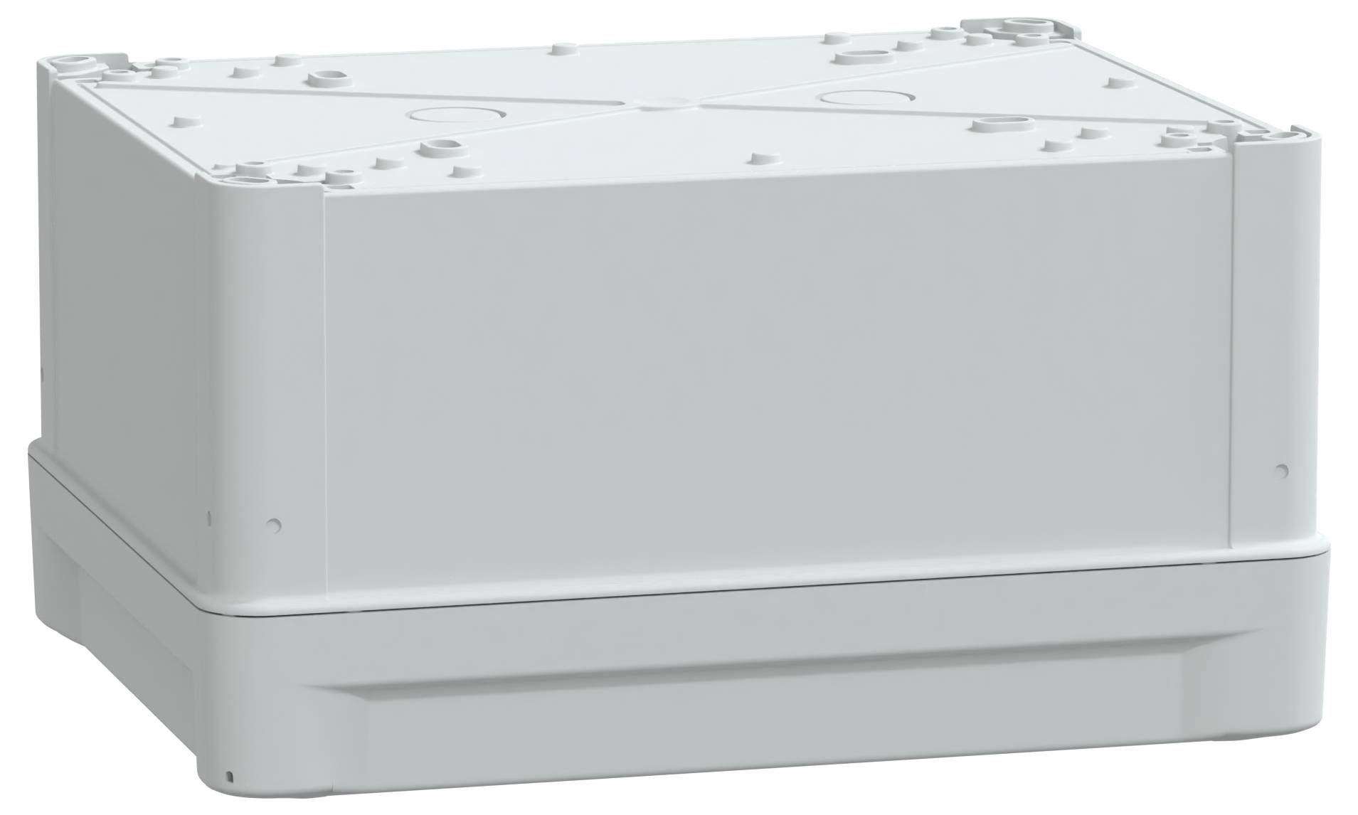 Schneider Electric PanelSeT TBS NSYTBS241912H Wand-Gehäuse 194 x 241 x 127 ABS Lichtgrau (RAL 7035) 1St.
