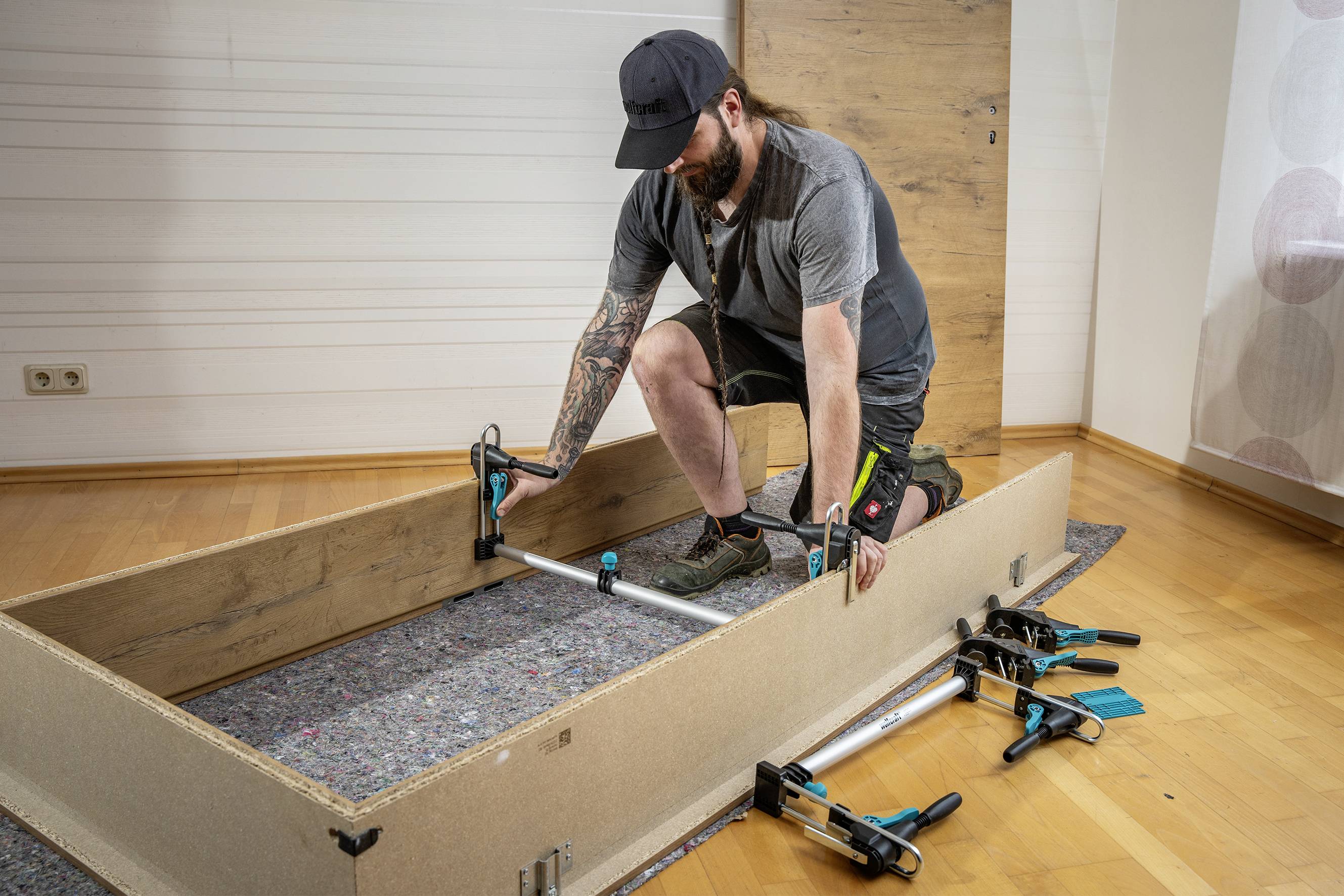 Wolfcraft Türfutter-Montageset "Pro" 3676000