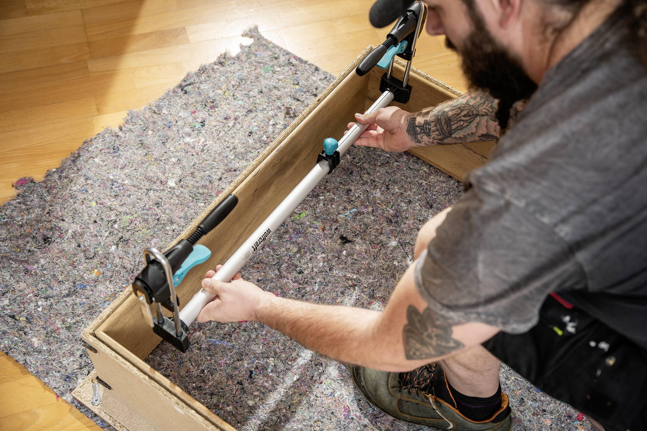 Wolfcraft Türfutter-Montageset "Pro" 3676000