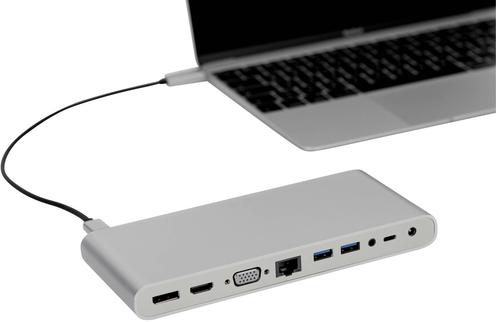 Digitus Notebook Dockingstation Universal Docking Station USB Typ-C™ Passend für Marke: Universal inkl. Ladefunktion