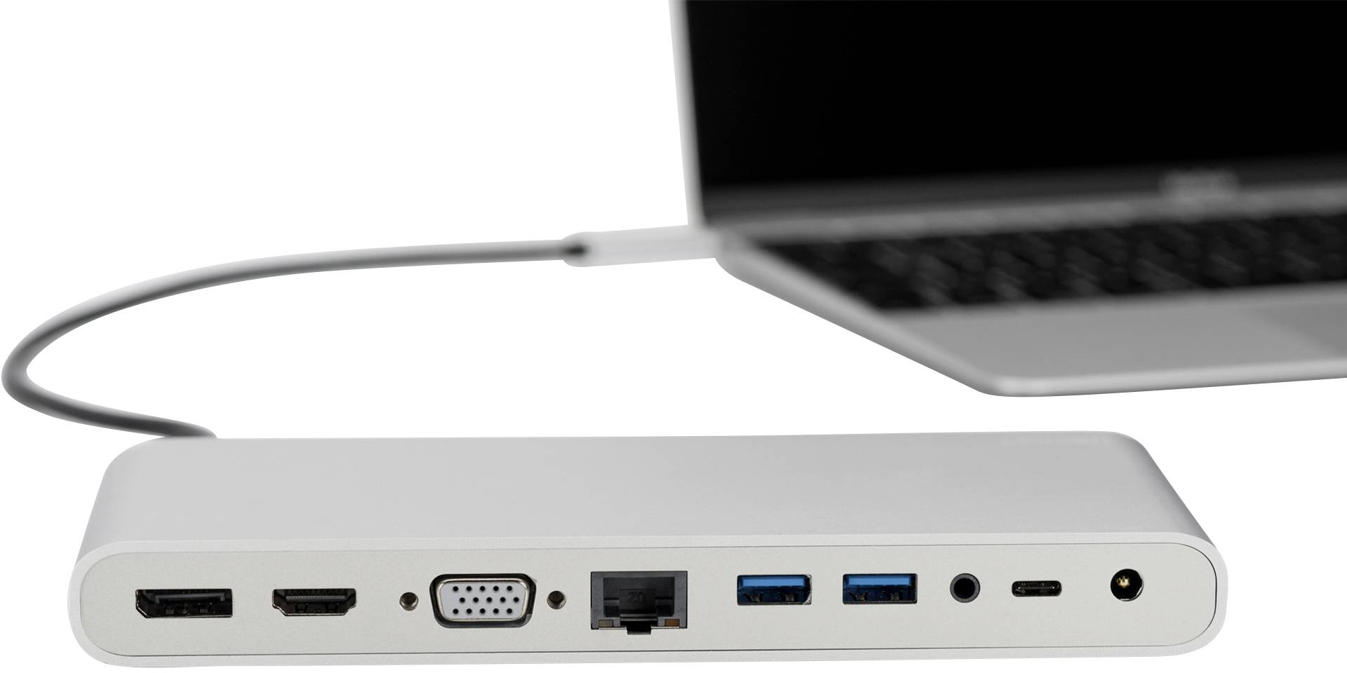 Digitus Notebook Dockingstation Universal Docking Station USB Typ-C™ Passend für Marke: Universal inkl. Ladefunktion
