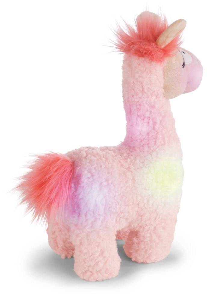 NICI Kuscheltier Lama mit Bluetooth-Lautsprecher und LEDs 42532