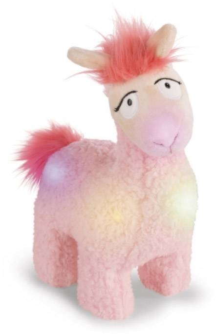 NICI Kuscheltier Lama mit Bluetooth-Lautsprecher und LEDs 42532