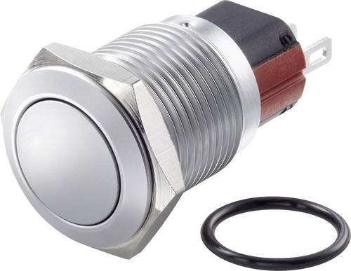 TRU COMPONENTS TC-7494704 TC-GQ16-KF-11/J/C Vandalismusgeschützter Drucktaster 48 V/DC 2 A 1 x Aus/
