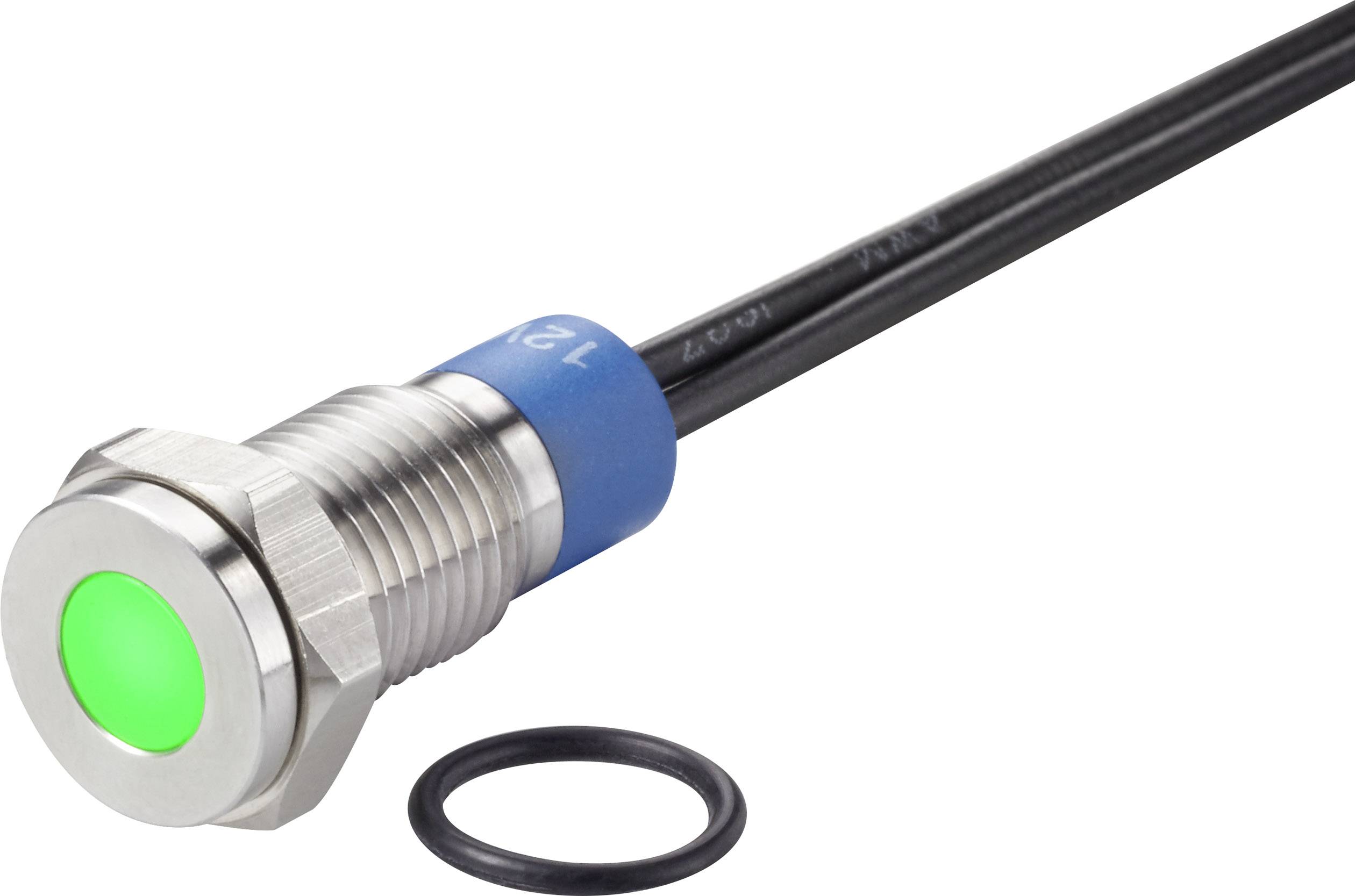 TRU COMPONENTS TC-7495148 LED-Lampe Grün 12V DC/AC