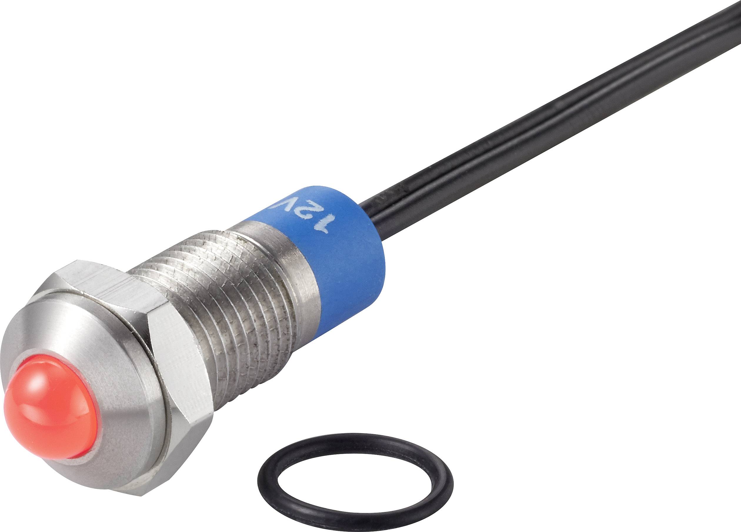 TRU COMPONENTS TC-7495160 LED-Lampe Rot 12V DC/AC