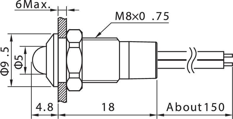 TRU COMPONENTS TC-7495164 LED-Lampe Grün 12V DC/AC