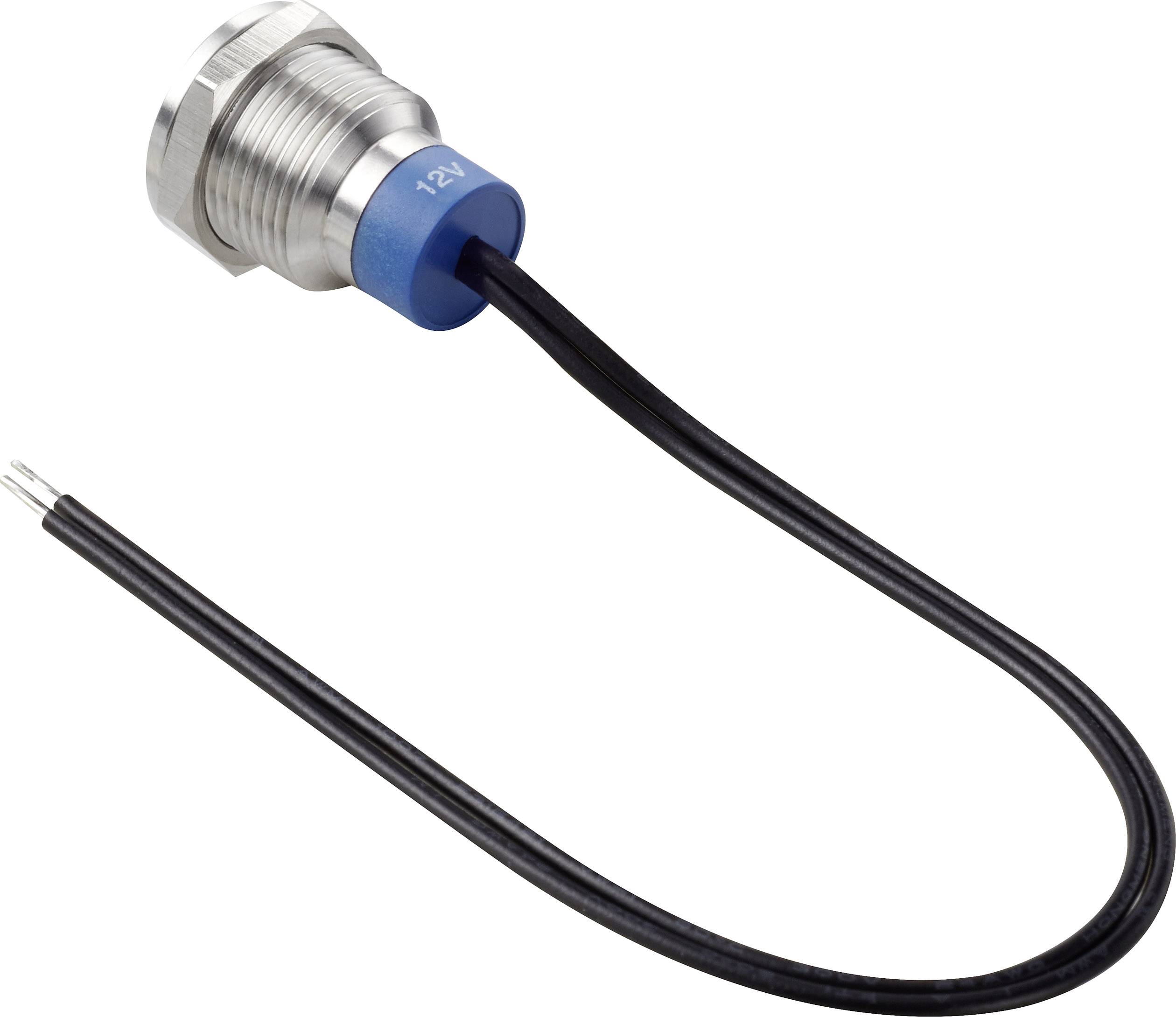 TRU COMPONENTS TC-7495244 LED-Lampe Grün 12V DC/AC