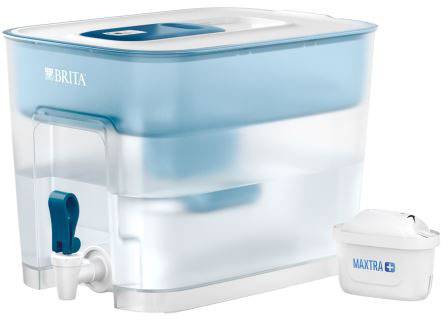 Brita Flow 1027666 Wasserfilter 8.2 l Weiß (klar), Hellblau (Ice-Colour)