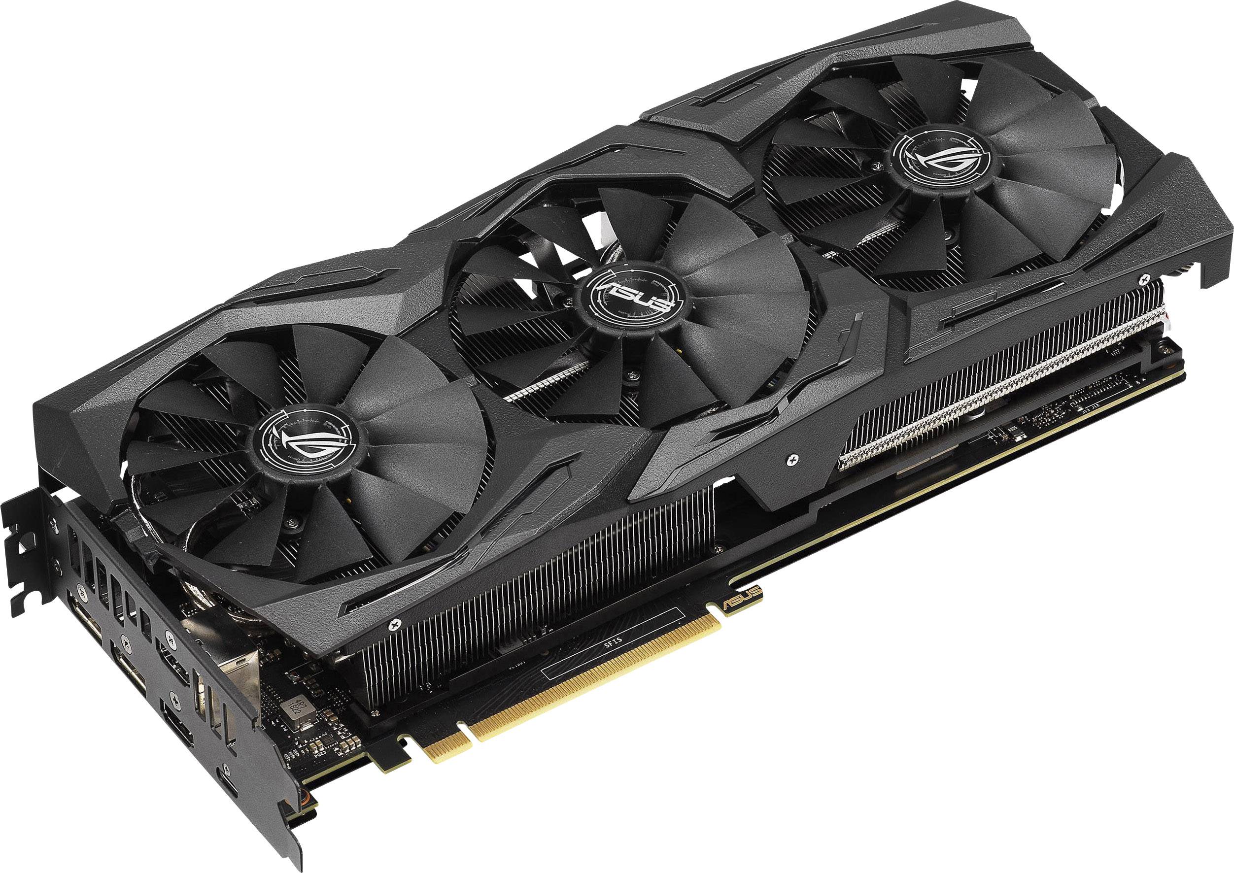 Asus Grafikkarte Nvidia GeForce RTX 2070 Gaming 8 GB GDDR6-RAM PCIe x16  HDMI®, DisplayPort, USB-C™