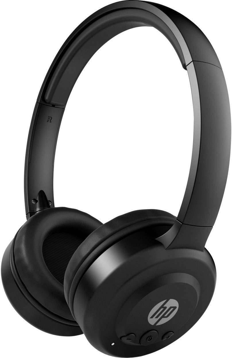 HP 600 Bluetooth® HiFi Over Ear Stereo-Headset Over Ear Schwarz