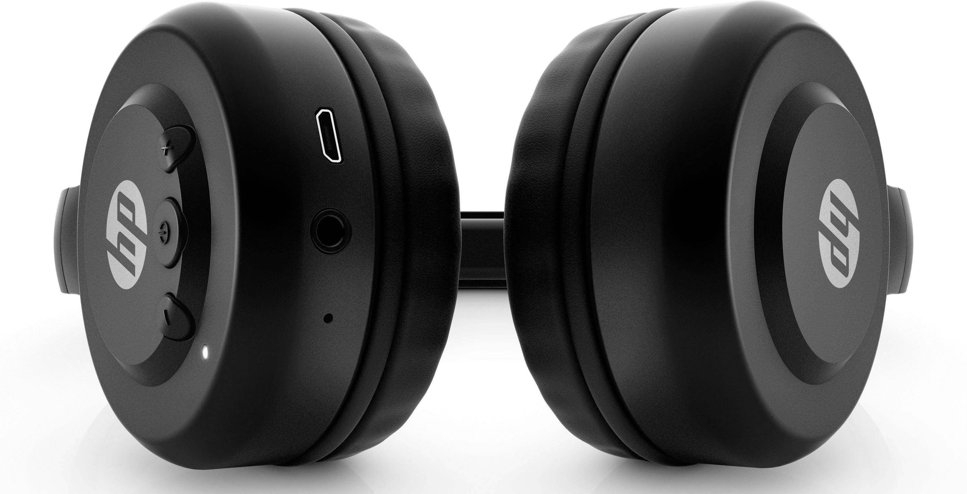 HP 600 Bluetooth® HiFi Over Ear Stereo-Headset Over Ear Schwarz