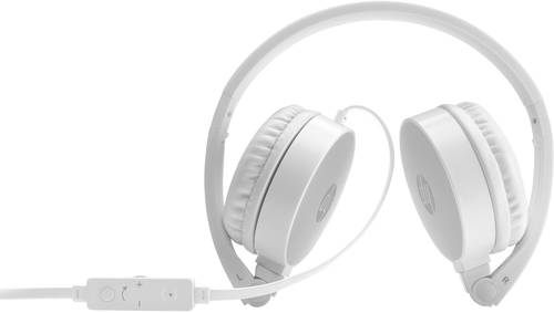 HP 2800 P HiFi On Ear Kopfhörer On Ear Weiß