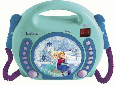 Lexibook RCDK100FZ CD-Player Frozen Kinder CD-Player CD Inkl. Karaoke-Funktion