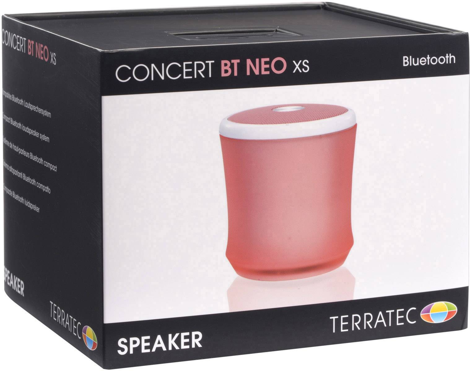 Terratec Concert BT NEO XS pink Bluetooth® Lautsprecher Pink