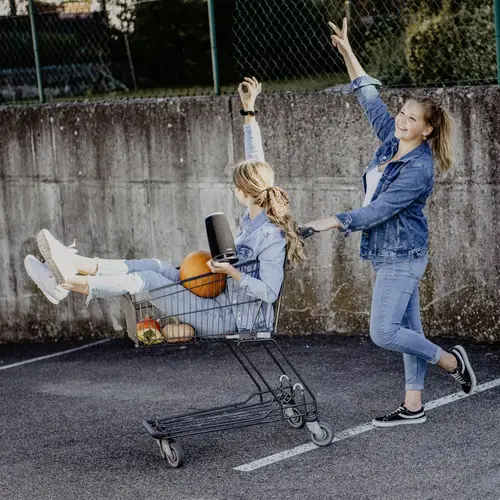 Hama Soundcup-Z Bluetooth® Lautsprecher Freisprechfunktion Schwarz, Silber Hama Soundcup-Z Bluetooth® Lautsprecher Freisprechfunktion Schwarz, Silber