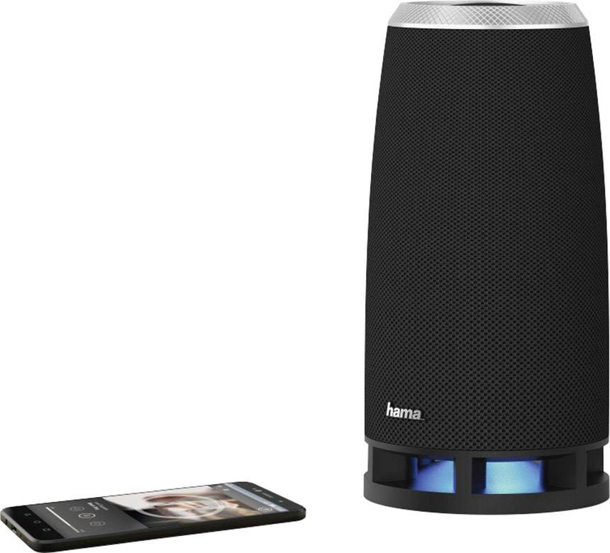 Hama Soundcup-Z Bluetooth® Lautsprecher Freisprechfunktion Schwarz, Silber