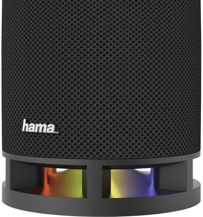 Hama Soundcup-Z Bluetooth® Lautsprecher Freisprechfunktion Schwarz, Silber