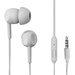 Thomson EAR3005GY In Ear Kopfhörer kabelgebunden Weiß Headset