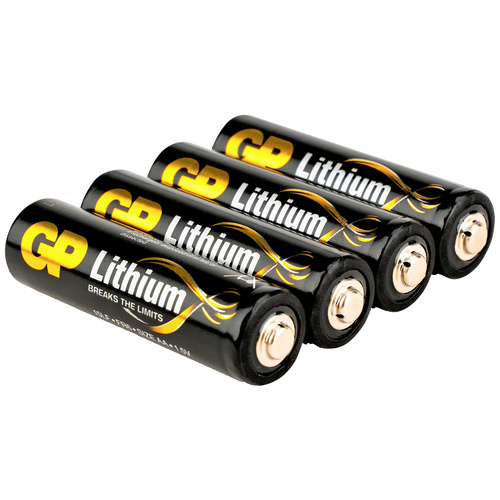 GP Batteries GP15LF562C4 Pile LR6 (AA) lithium 1.5 V 4 pc(s)