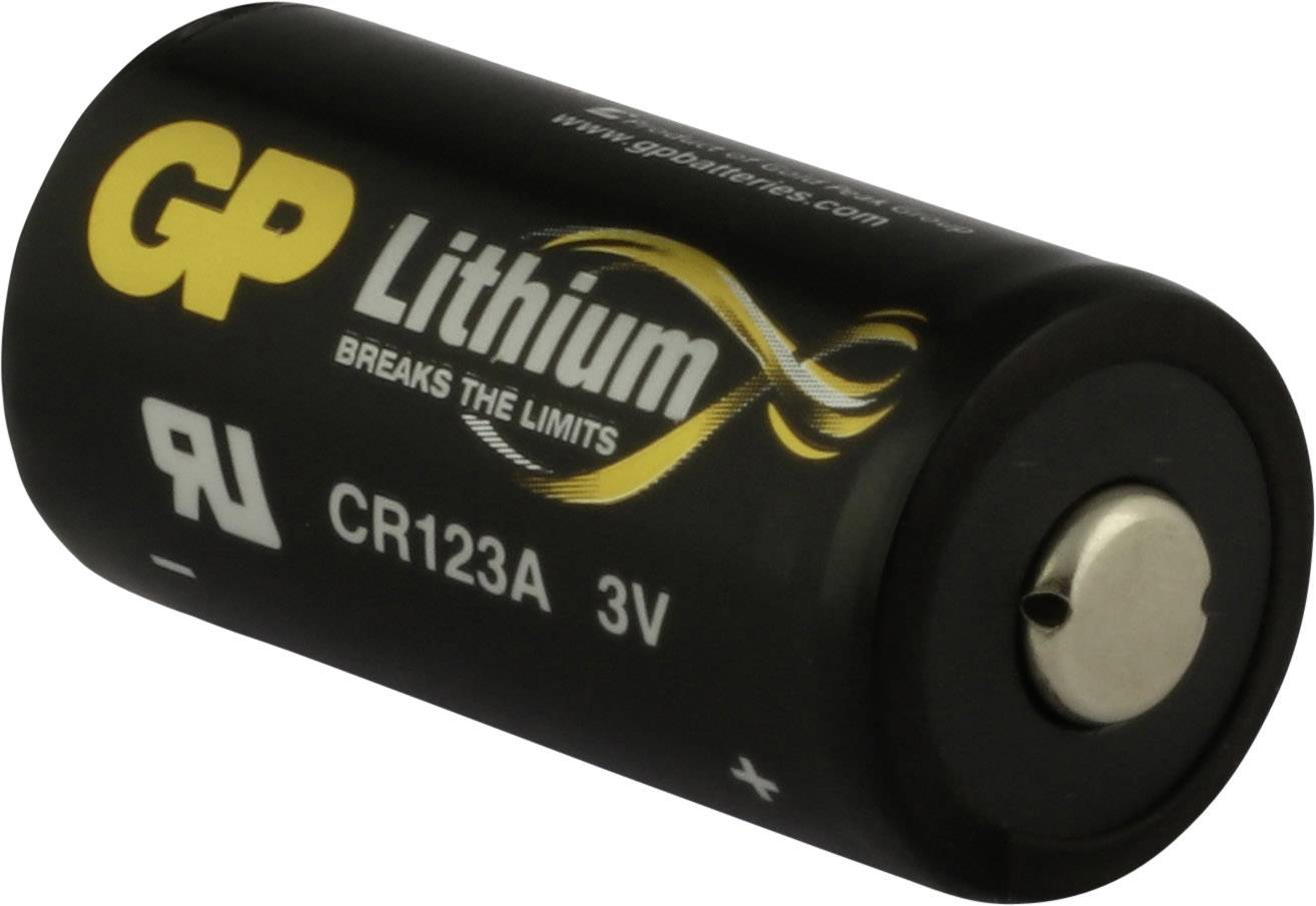 GP GPCR123APRO086C1 Fotobatterie CR-123A Lithium 1400 mAh 3V 1St.