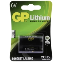 GP GP2CR5STD109C1 Fotobatterie 2CR5 Lithium 6 V 1 St. GP GP2CR5STD109C1 Fotobatterie 2CR5 Lithium 6 V 1 St.
